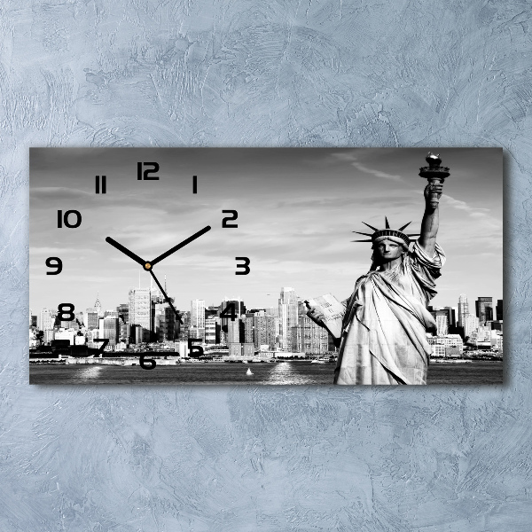 Horloge horizontale Statue de la Liberté
