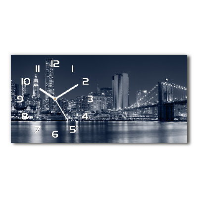Horloge horizontale Manhattan New York