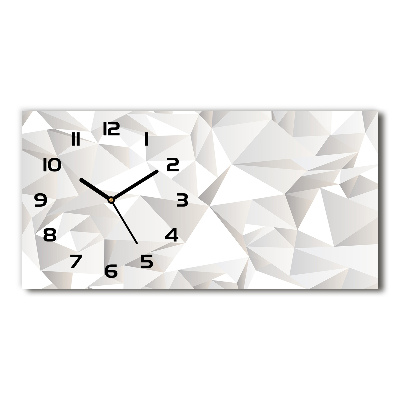 Horloge horizontale Fond abstrait