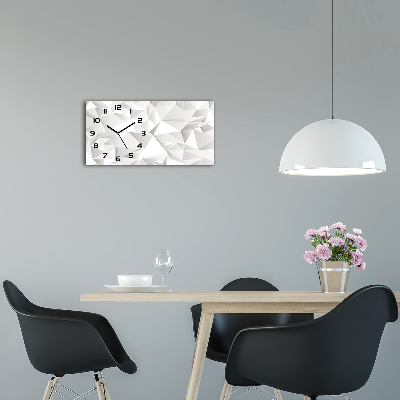 Horloge horizontale Fond abstrait