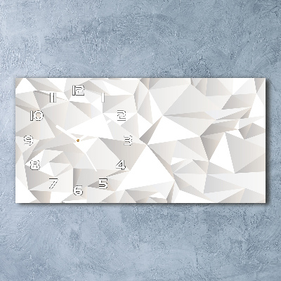 Horloge horizontale Fond abstrait