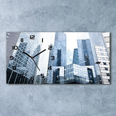 Horloge rectangulaire horizontale Gratte-ciel