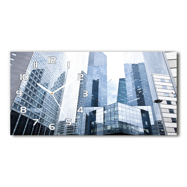Horloge rectangulaire horizontale Gratte-ciel