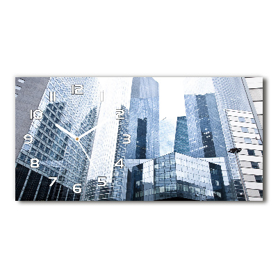 Horloge rectangulaire horizontale Gratte-ciel