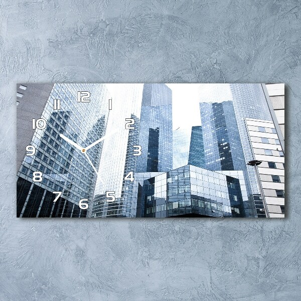 Horloge rectangulaire horizontale Gratte-ciel