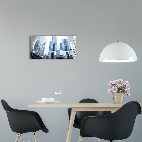 Horloge rectangulaire horizontale Gratte-ciel