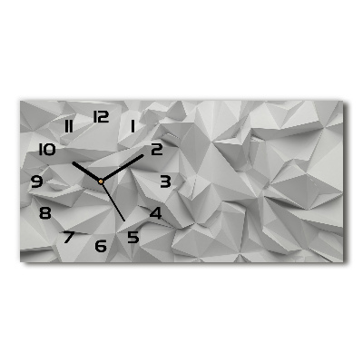 Horloge horizontale Abstraction 3D