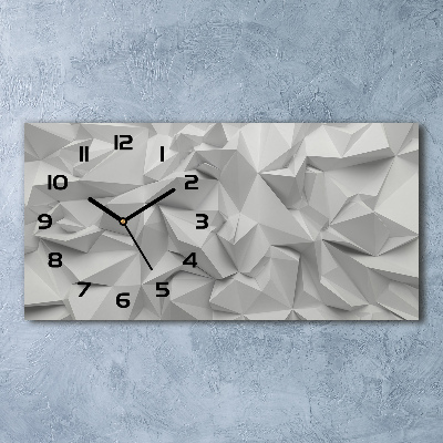 Horloge horizontale Abstraction 3D