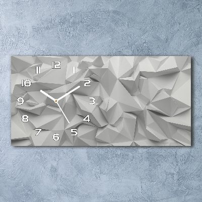 Horloge horizontale Abstraction 3D