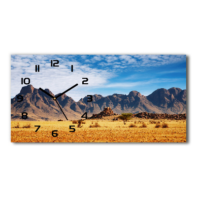 Horloge horizontale Rochers en Namibie