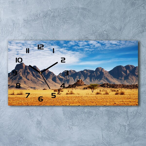 Horloge horizontale Rochers en Namibie