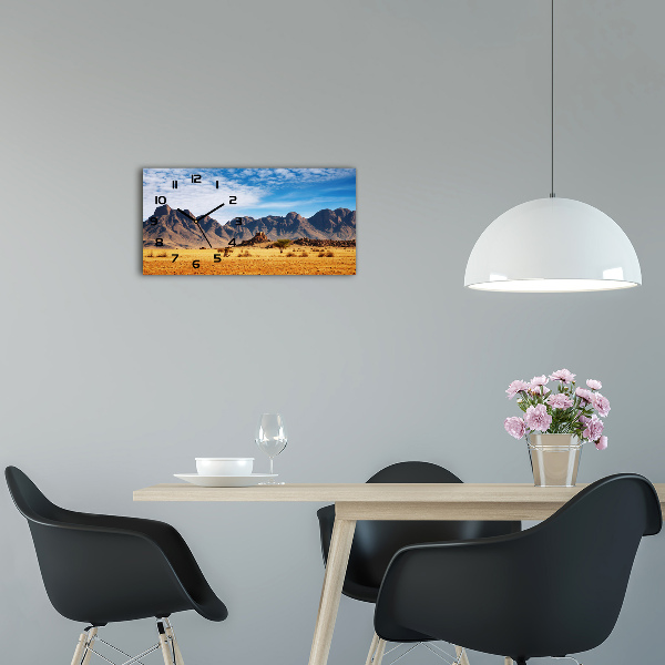 Horloge horizontale Rochers en Namibie