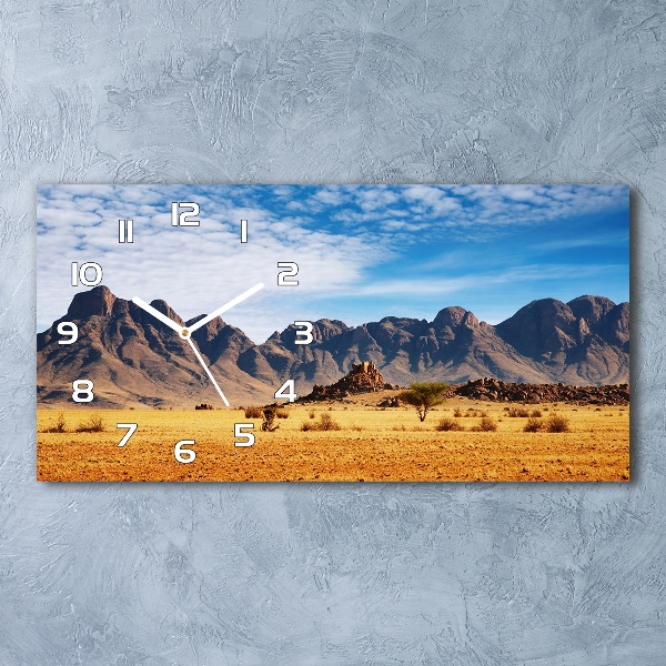 Horloge horizontale Rochers en Namibie