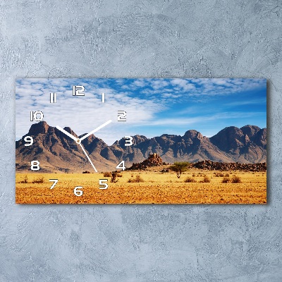 Horloge horizontale Rochers en Namibie