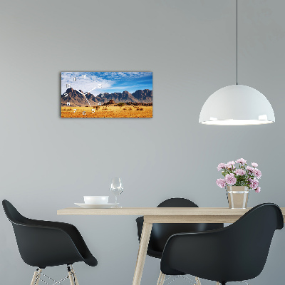 Horloge horizontale Rochers en Namibie
