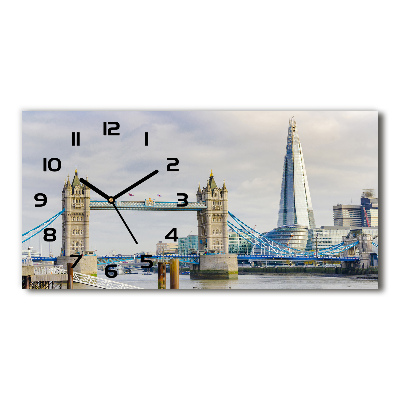 Horloge rectangulaire horizontale Tamise Londres