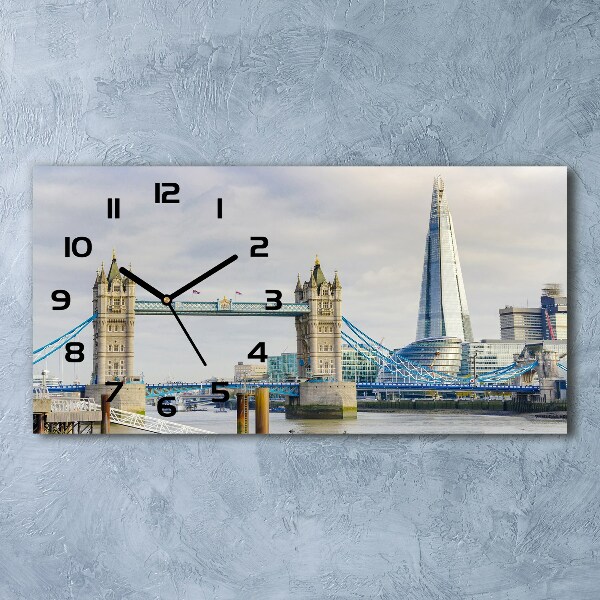 Horloge rectangulaire horizontale Tamise Londres