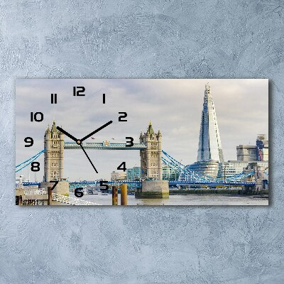 Horloge rectangulaire horizontale Tamise Londres