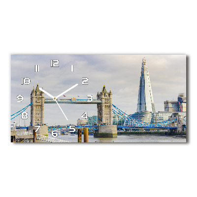Horloge rectangulaire horizontale Tamise Londres
