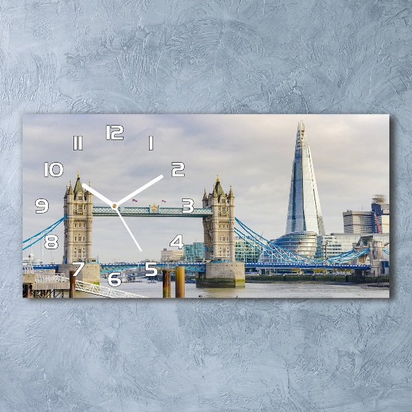 Horloge rectangulaire horizontale Tamise Londres
