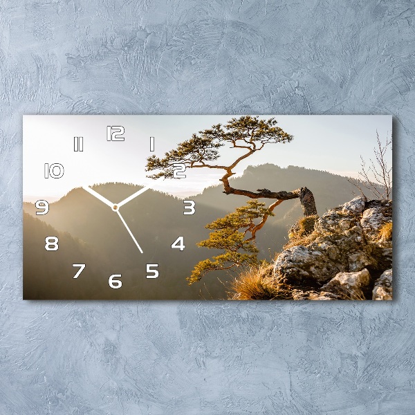 Horloge horizontale en verre Sokolica Pieniny