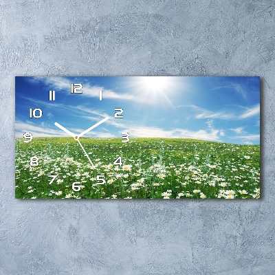 Horloge murale horizontale Prairie