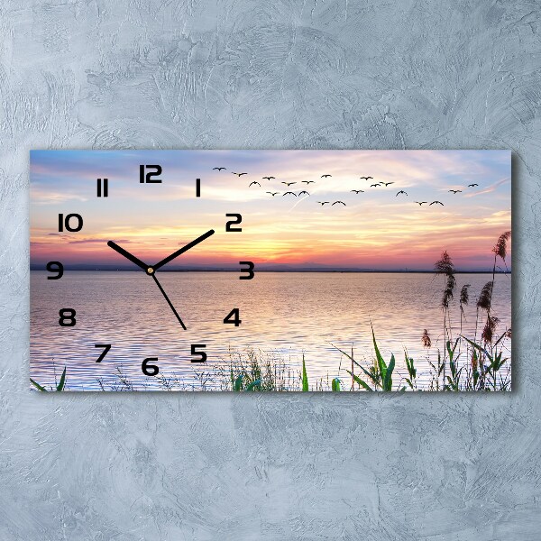Horloge horizontale Lac ouest