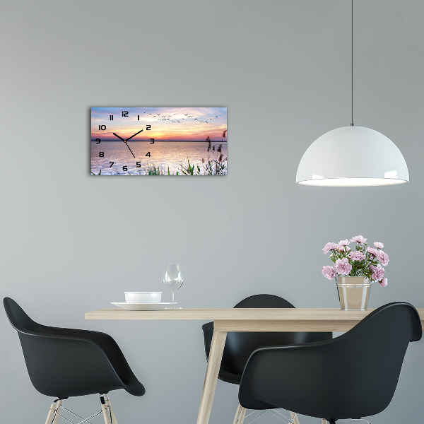 Horloge horizontale Lac ouest