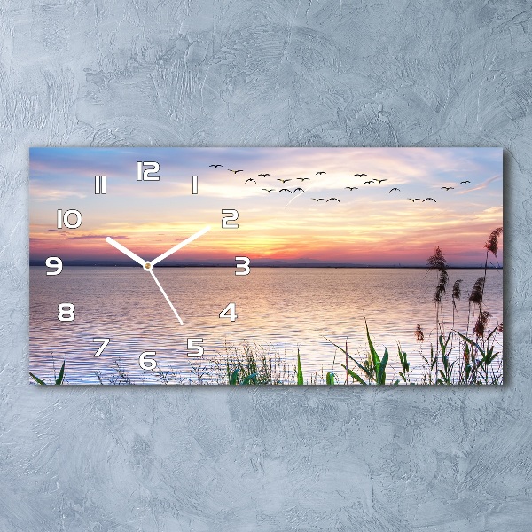 Horloge horizontale Lac ouest