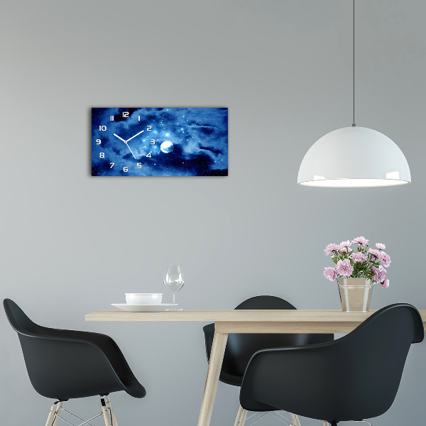 Horloge horizontale Pleine Lune