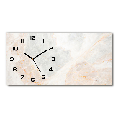 Horloge horizontale Le marbre