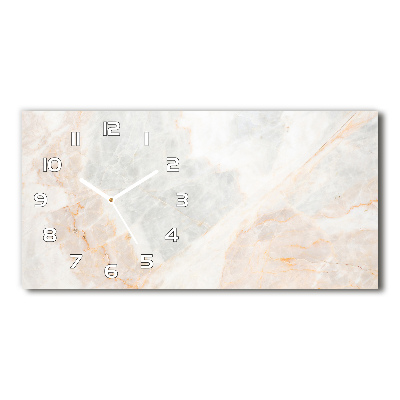 Horloge horizontale Le marbre