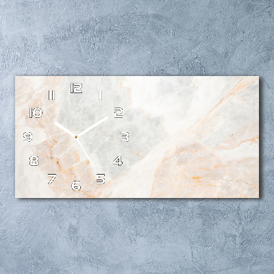 Horloge horizontale Le marbre