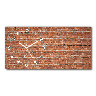 Horloge horizontale Brique classique