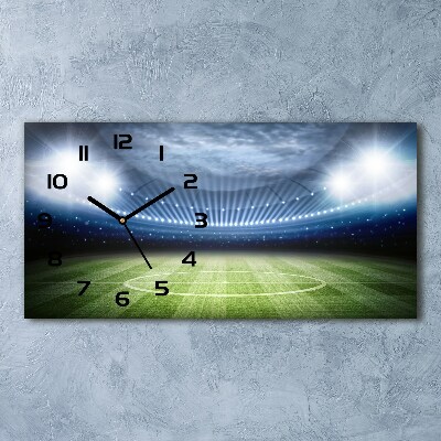 Horloge murale horizontale Stade