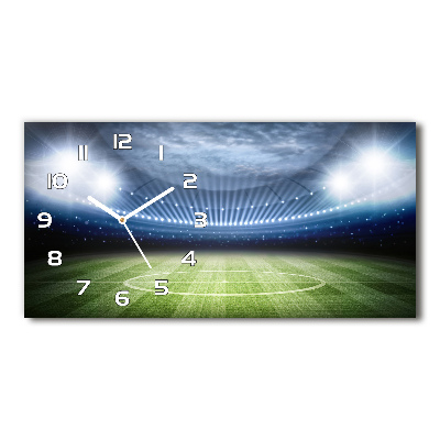 Horloge murale horizontale Stade