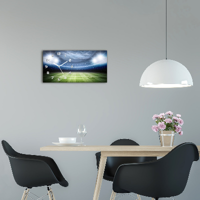Horloge murale horizontale Stade