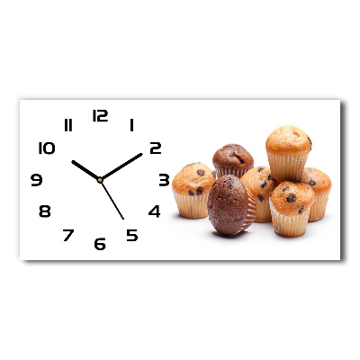 Horloge murale horizontale Petits gâteaux
