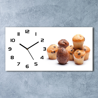 Horloge murale horizontale Petits gâteaux