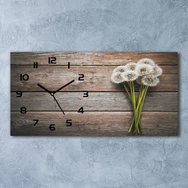 Horloge horizontale Souffleurs bois
