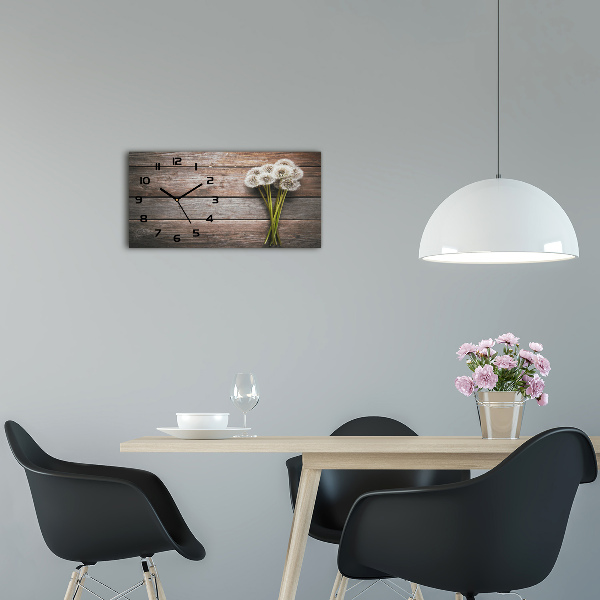 Horloge horizontale Souffleurs bois