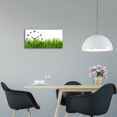 Horloge horizontale Herbe