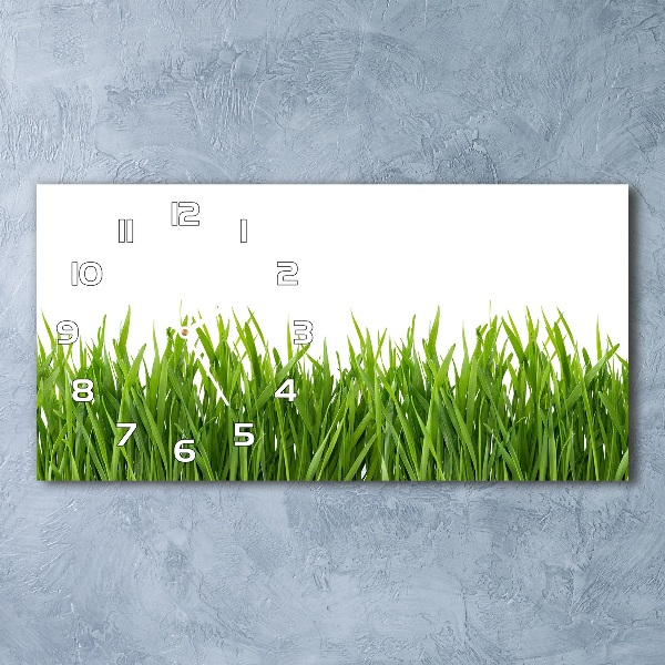 Horloge horizontale Herbe