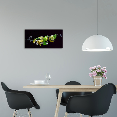 Horloge murale horizontale Mojito