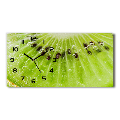 Horloge murale horizontale Kiwi