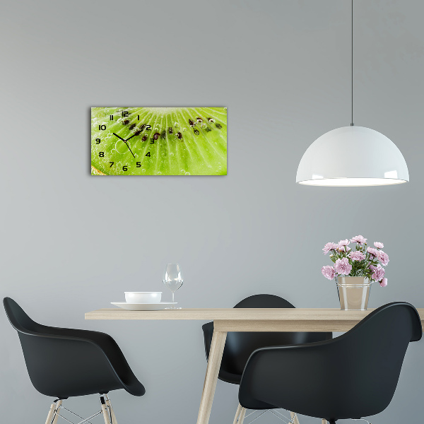 Horloge murale horizontale Kiwi