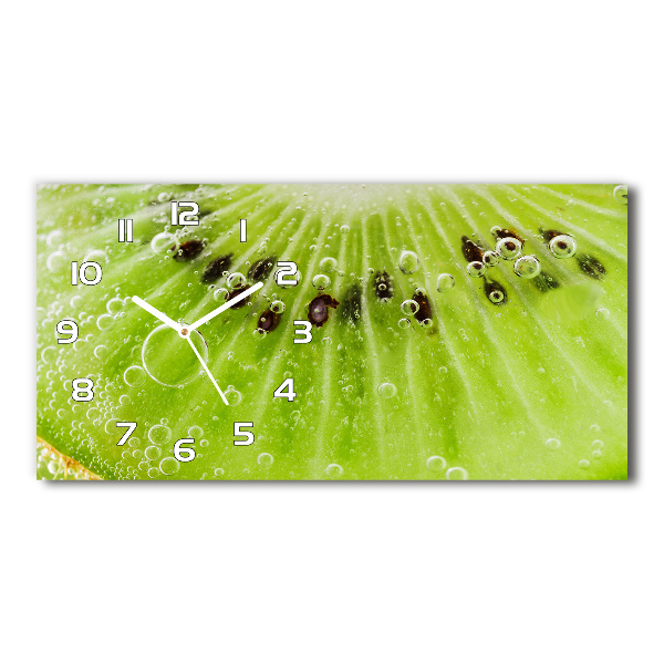 Horloge murale horizontale Kiwi