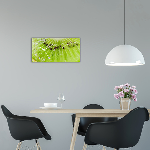 Horloge murale horizontale Kiwi