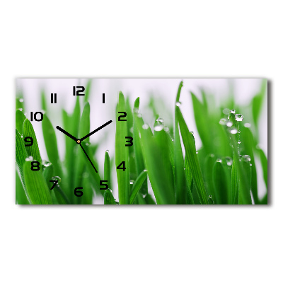 Horloge horizontale Tiges d'herbe