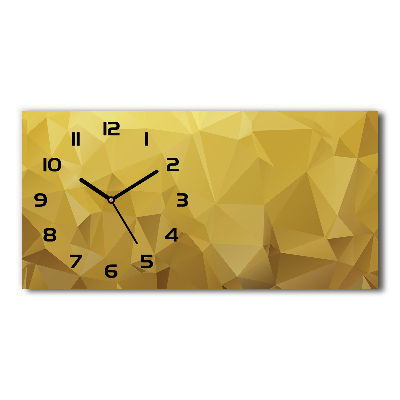 Horloge rectangulaire horizontale Motif abstrait